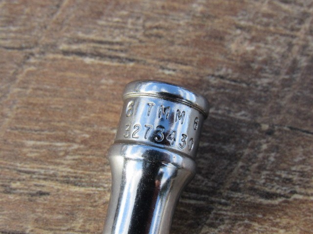 SNAP ON 6MM TMM6 1/4″ DRIVE METRIC 6 PT SHALLOW CHROME SOCKET 6 MM TMM UNDERLINE