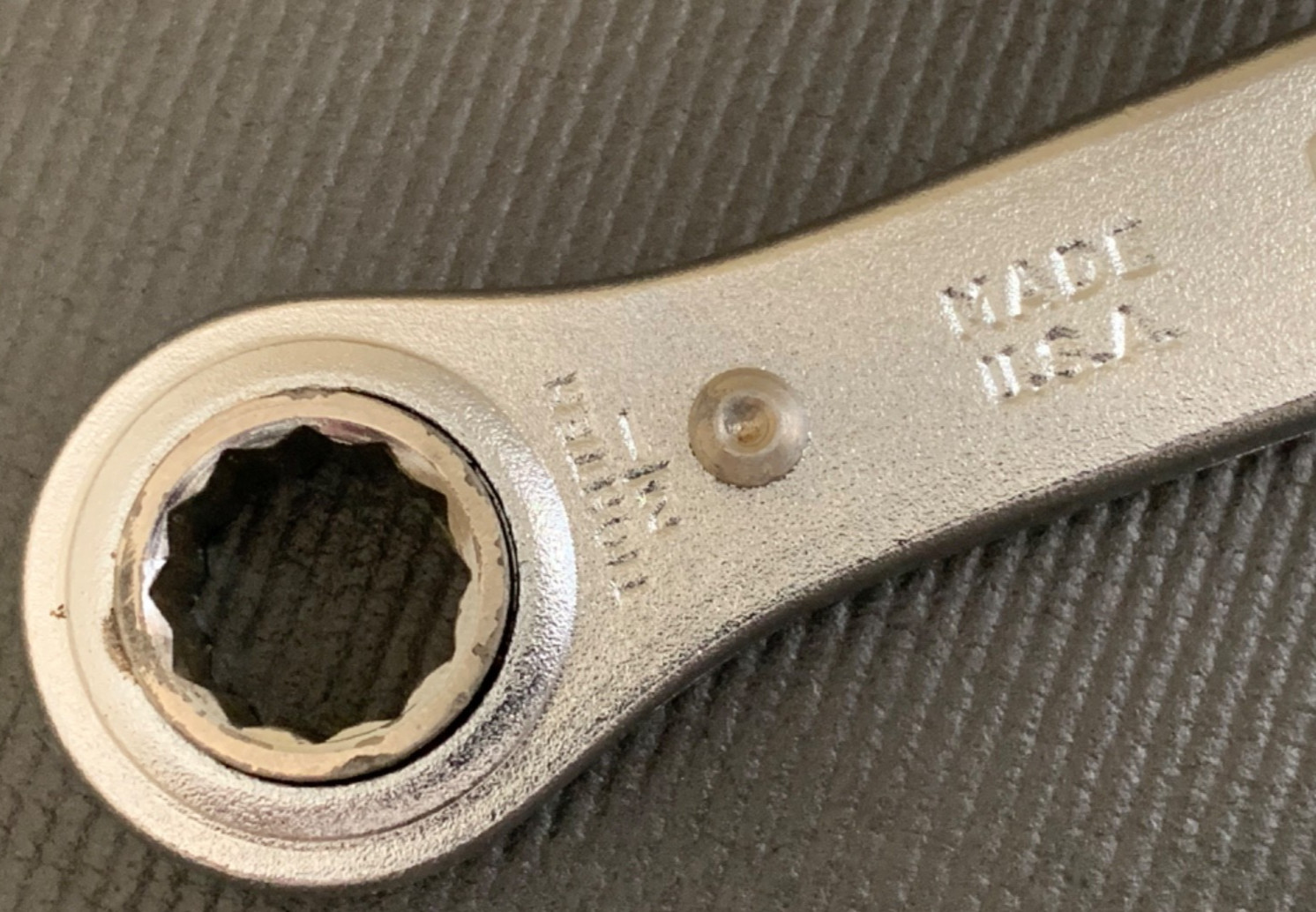 Vintage Craftsman Double Box End Ratcheting Wrench 1/2″ x 9/16″ Made USA