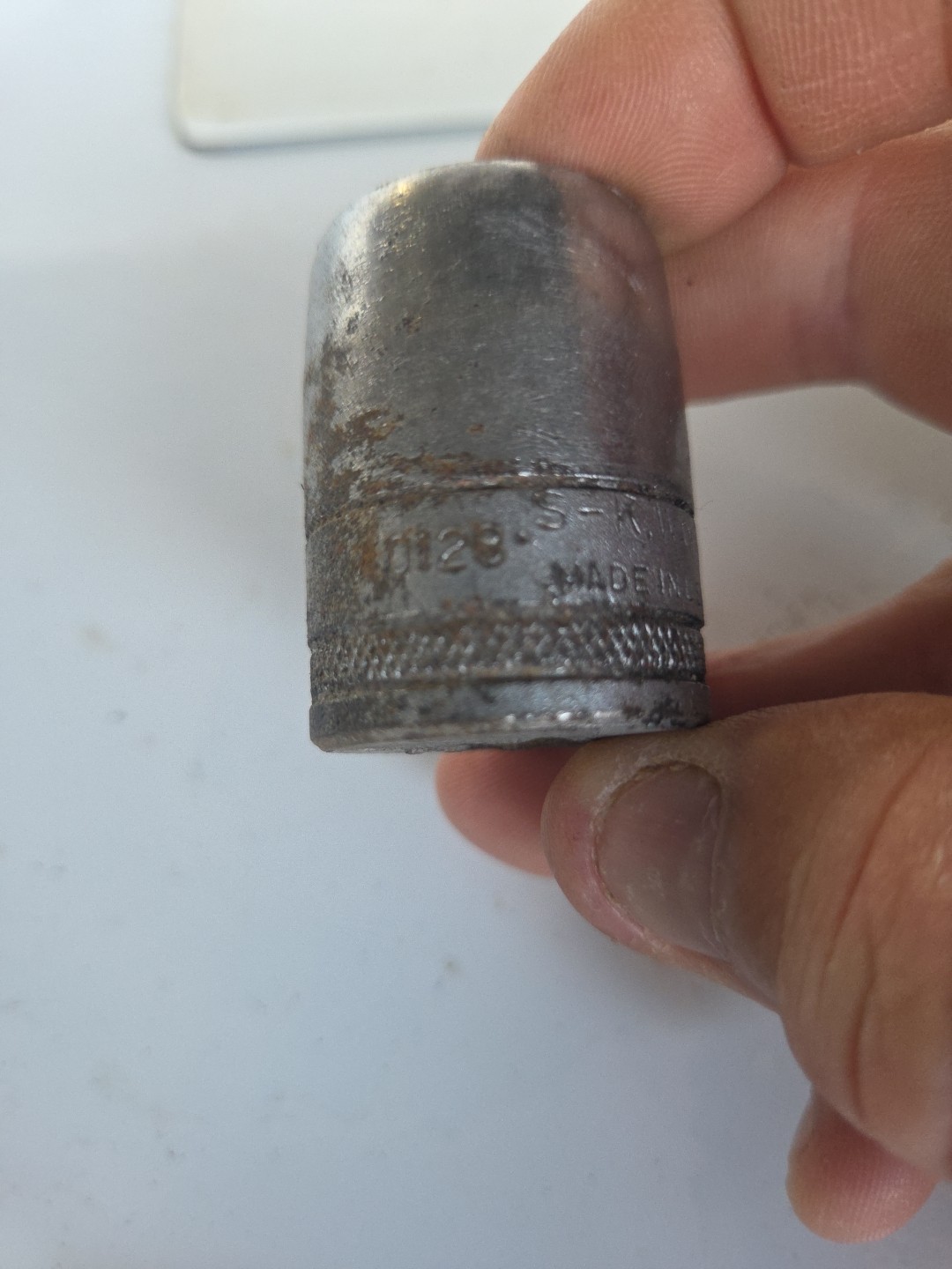 5 S-K Tools USA 1/2” Drive SAE Sockets 7/8 40128 13/16 40126 25/32 40125 11/16