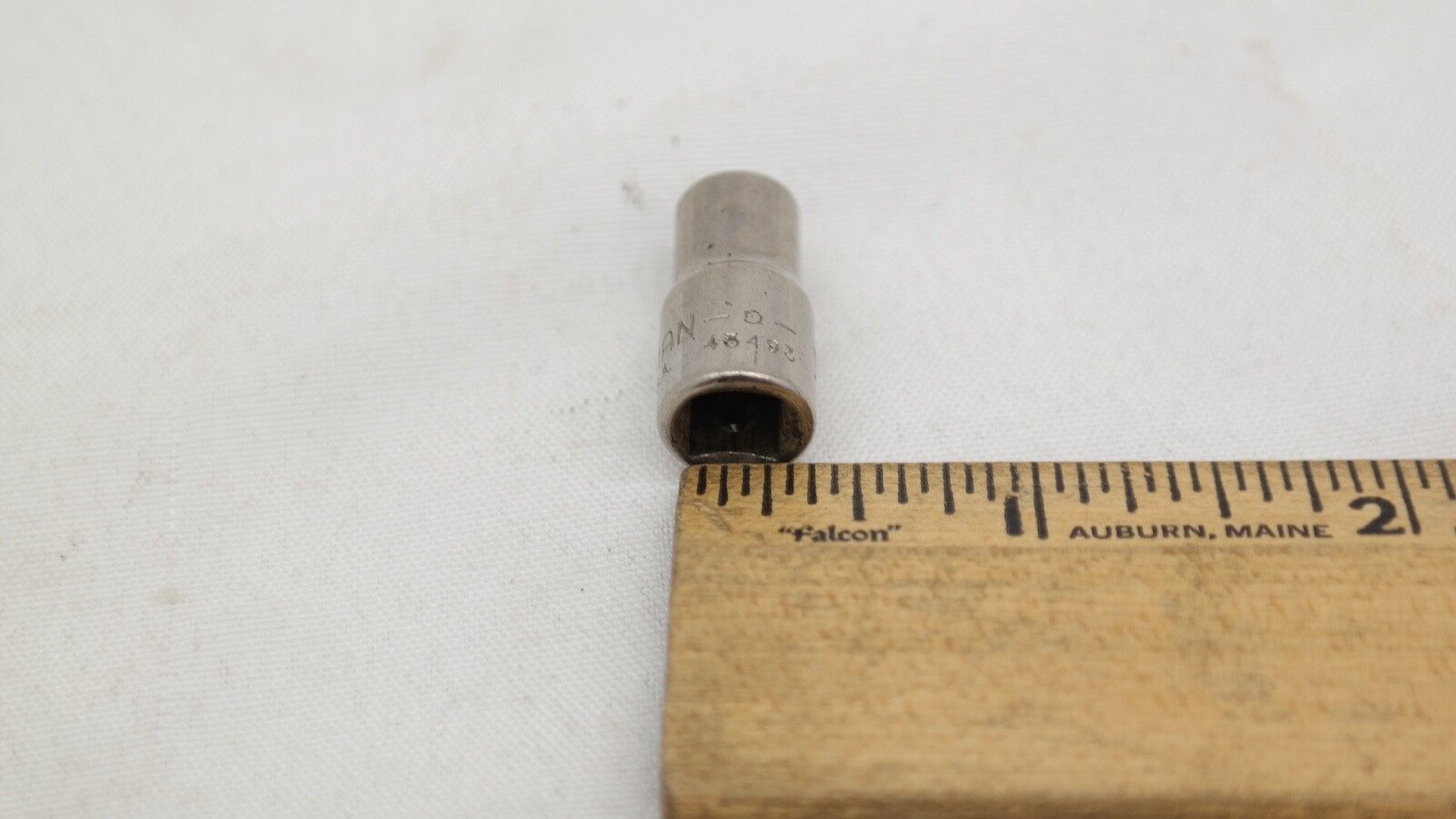 Craftsman 43493 1/4″ SAE 6 Point Socket 1/4″ Drive -G- Series Made in USA Vtg EL