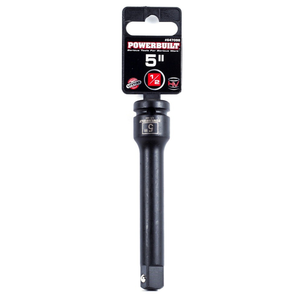 Powerbuilt 1/2 Inch Drive 5 Inch Impact Extension – 647098