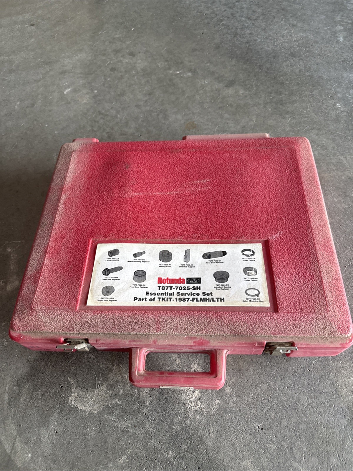 Rotunda T87T-7025-SH Ford ZF Z/F Transmission OEM Tool Kit SKUD
