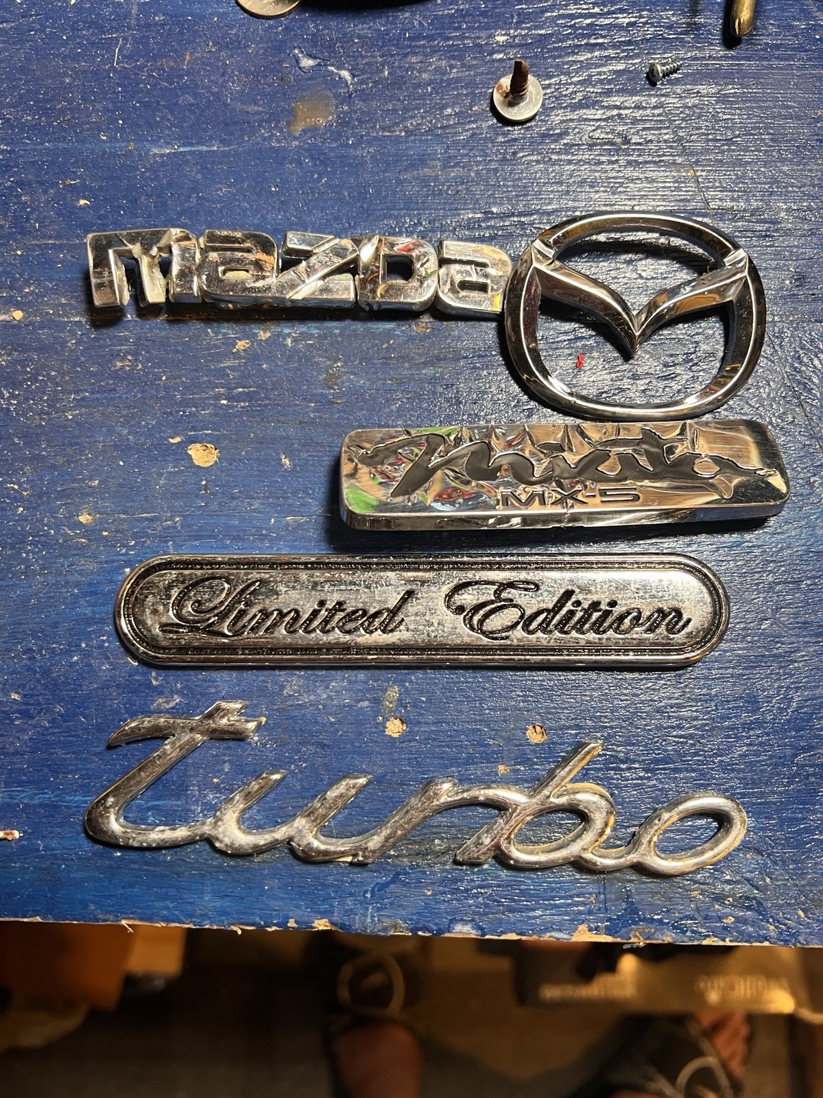 Used Miata Logos. 5pcs Still In Good Shape
