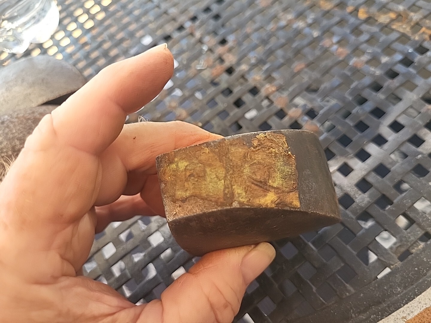 Vintage Auto Body Dolly Dollie Hand Anvil Sheet Metal Shaping Working Tools .