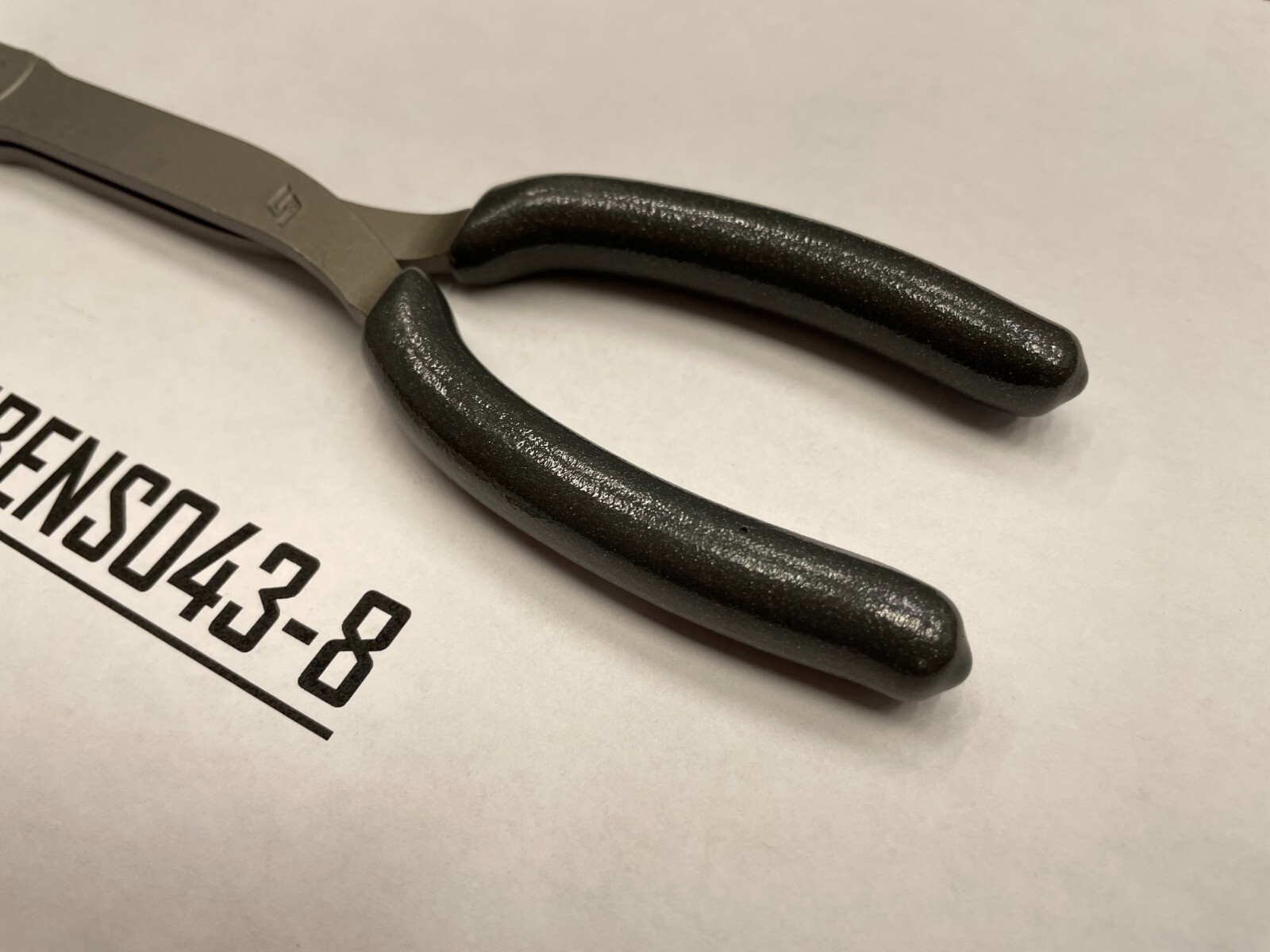 Snap-on Tools NEW TITANIUM Soft Grip 7″ Long Mini Diagonal Cutter Pliers 808CFDT