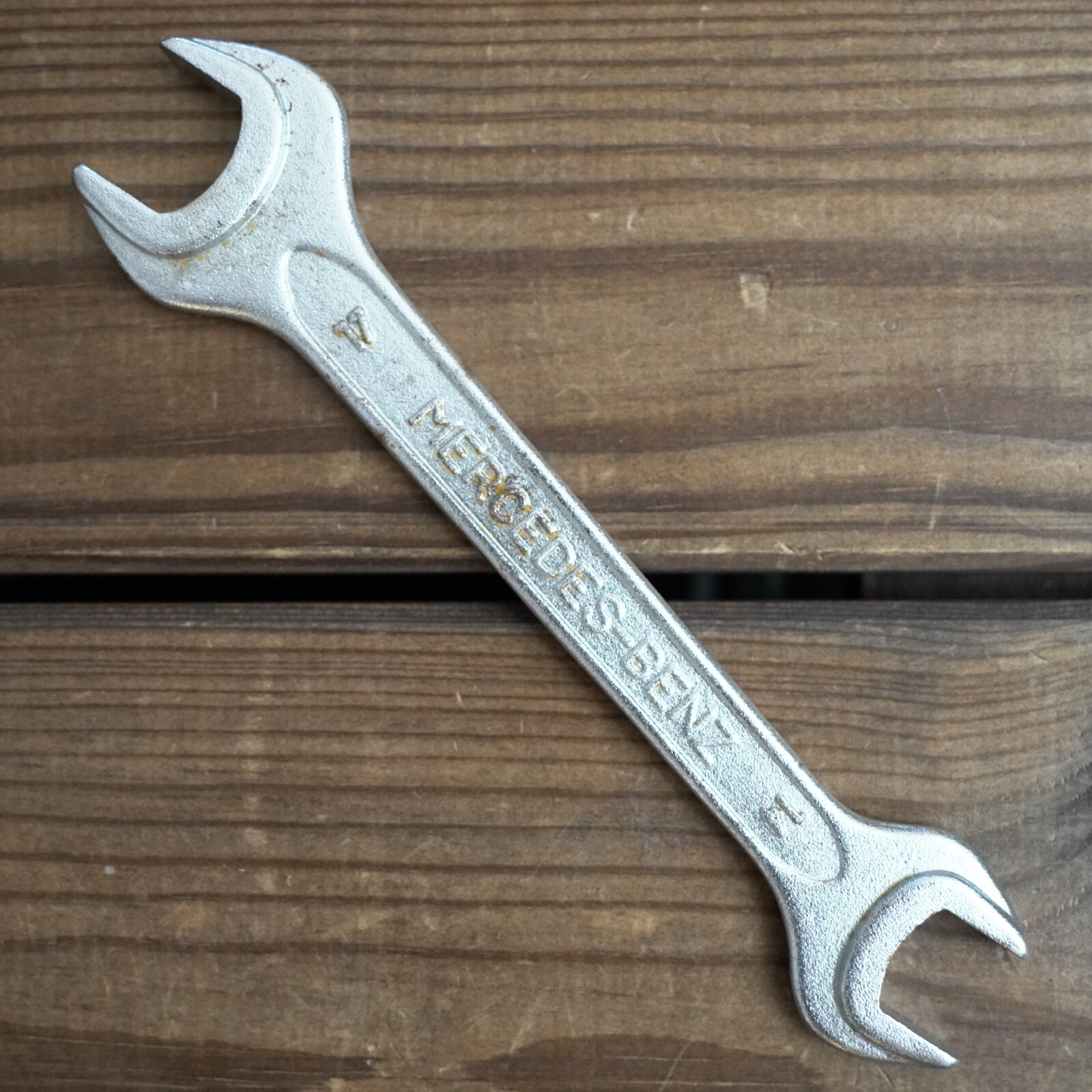 UNIOR 14x17mm Mercedes-Benz DIN 895 Open End Wrench Board Tool Car Tool Kit