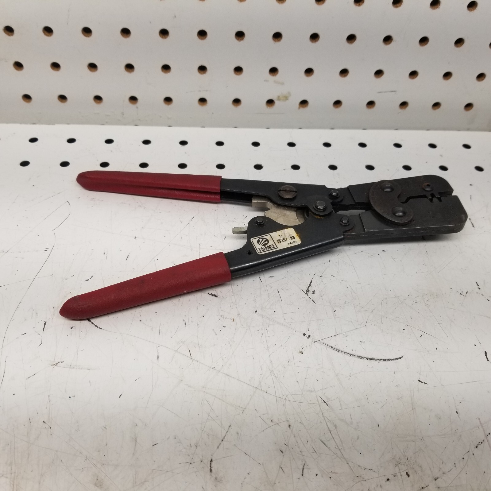 GM Packard 15397700 GM 10″ Red Rubber Handle Crimping Tool Terminal Crimpers