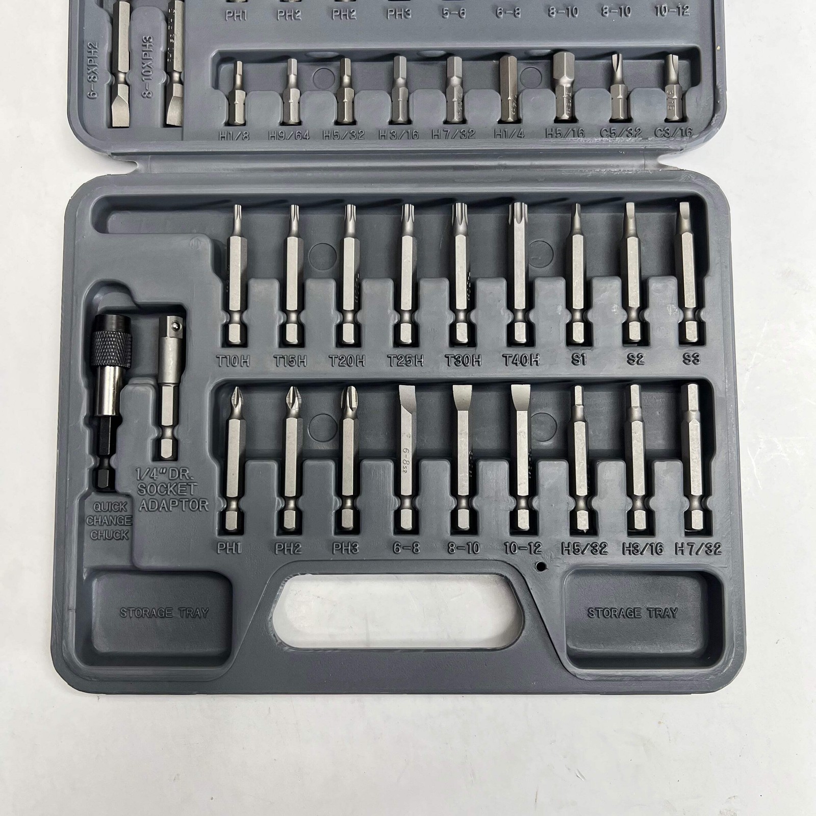 BLUE POINT Power Bit Set for Use W/ Snap on 52 pc 1/4″Drive YA52PBSQC