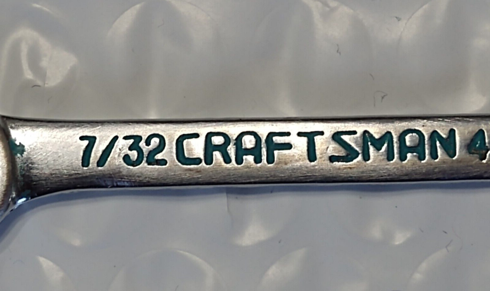 CRAFTSMAN TOOLS 43941, 7/32″ x 15/64″ COMBINATION WRENCH, 3.25″ LONG, 12 POINT.