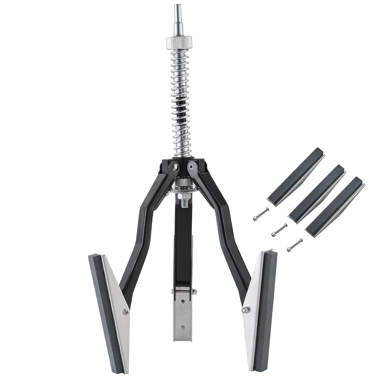 Engine Cylinder Hone Tool 2″-7″ Adjustable Deglazer with 3 x 4″ 220 Grit Stones