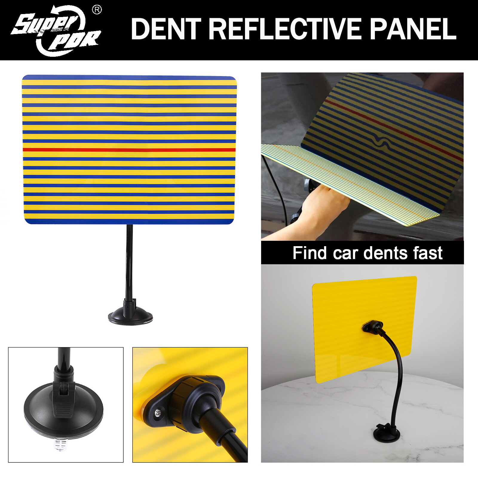 118PC Car Paintless Dent Puller Lifter Tool Kit Body Repair Hail Removal Tab PDR