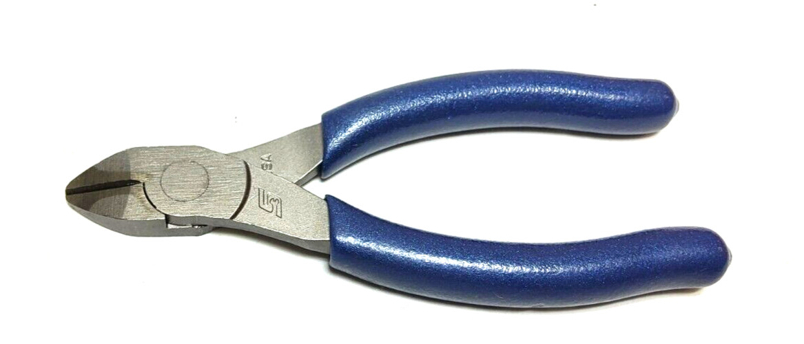 New Snap-on™ 85ACF VectorEdge Diagonal Cutters Pliers 5″ Power Blue Vinyl Grip