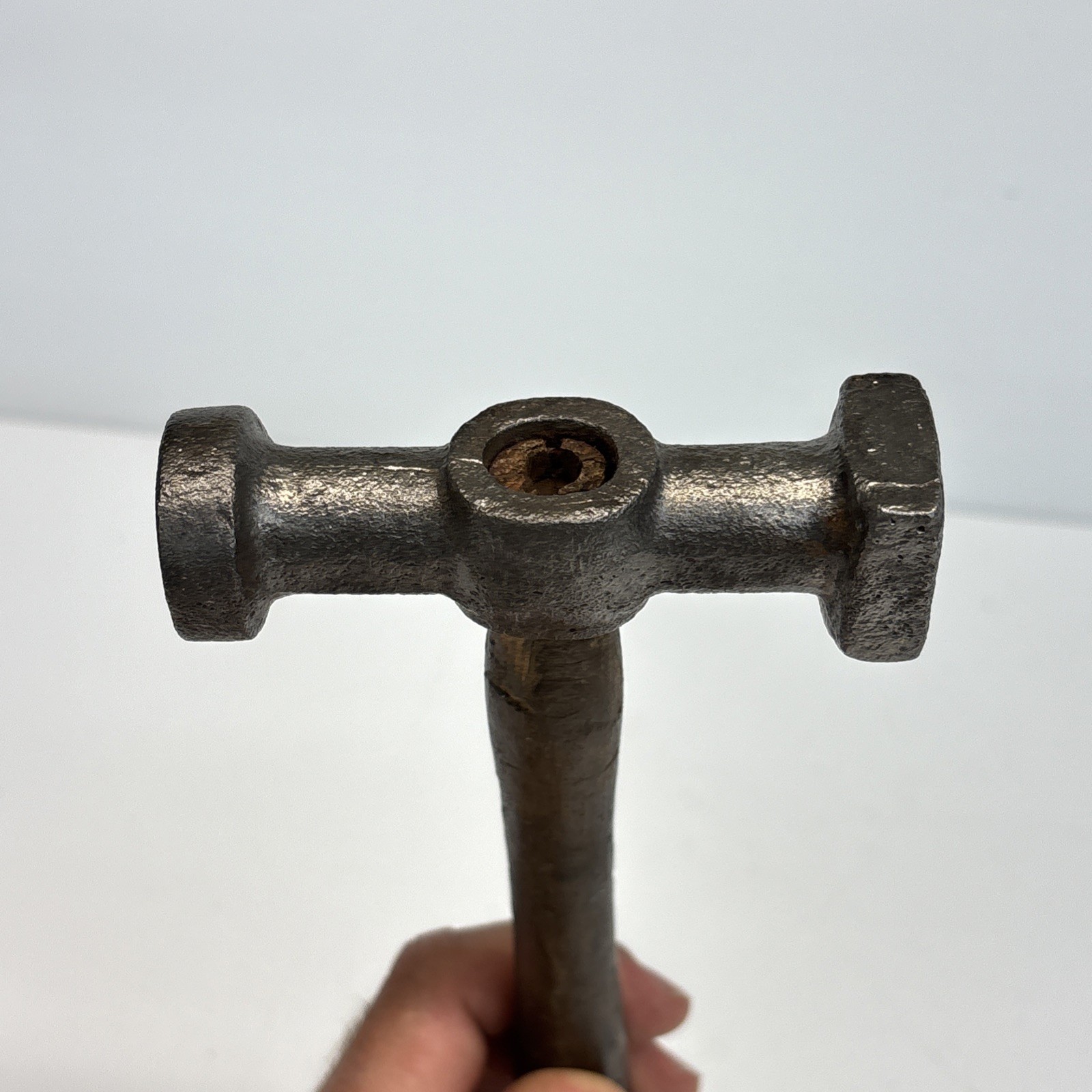 Vintage Auto Body Hammer Round Face Square Face Sheet Metal Hammer