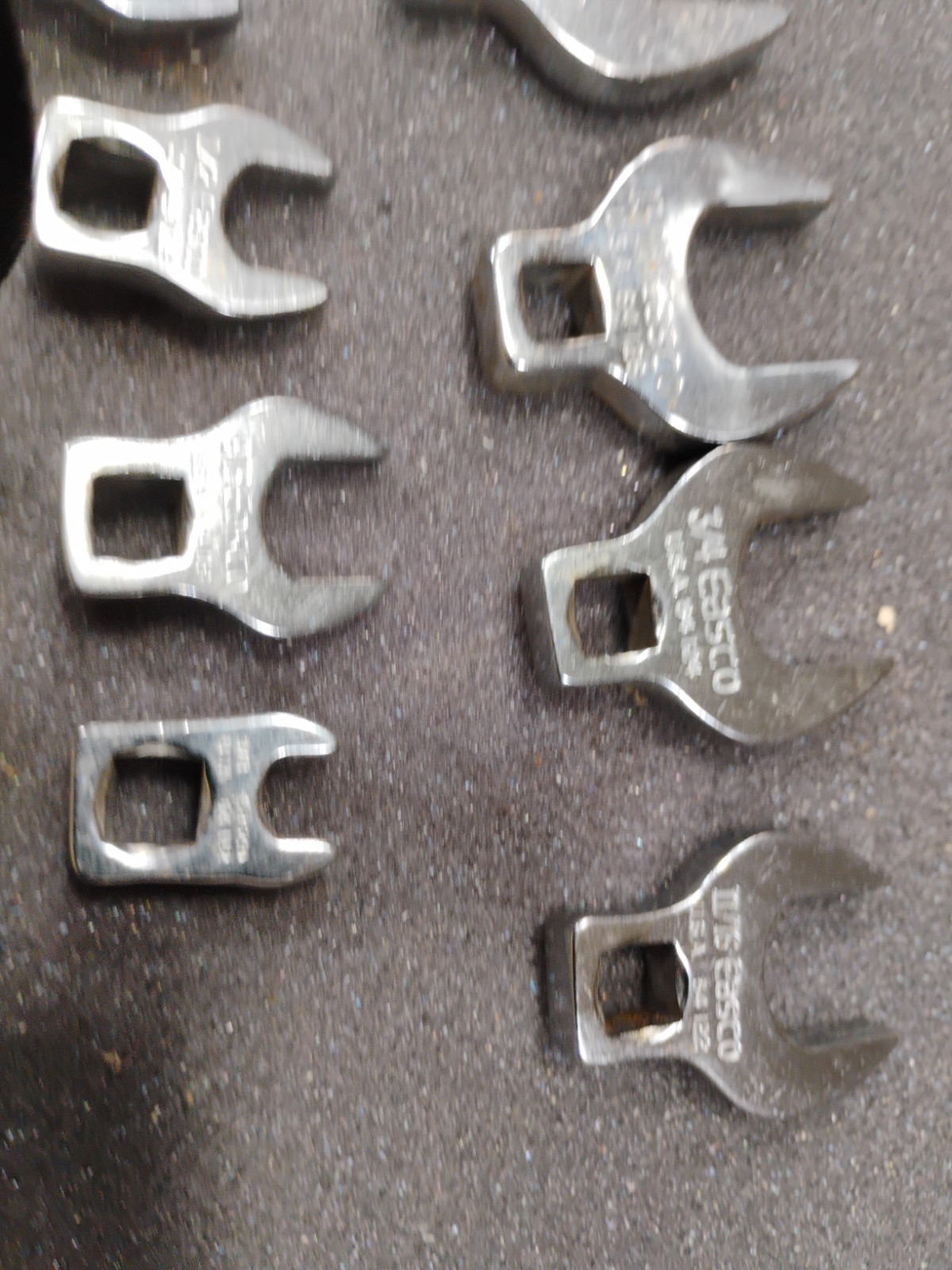Set Of 10 Easco Wrench Made In Usa