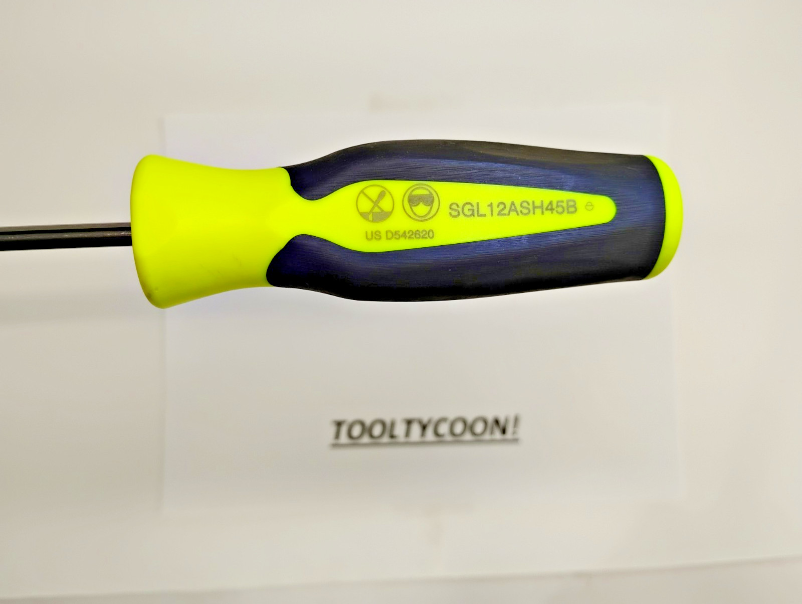 Snap-on Tools USA NEW HI-VIZ Soft Grip X Long 45° Heavy Duty Pick SGL12ASH45BHV