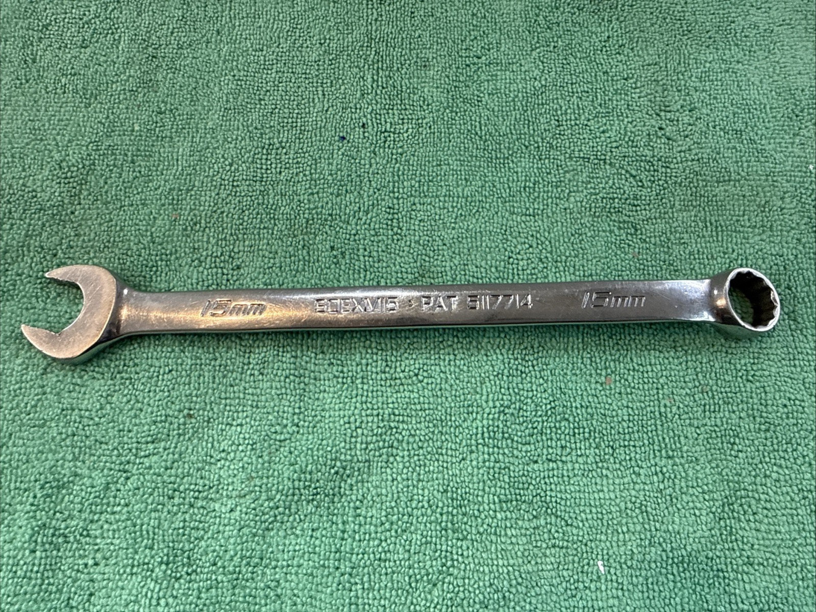 Snap On SOEXM15 15mm 12 Point Metric Flank Drive Plus Combination Wrench