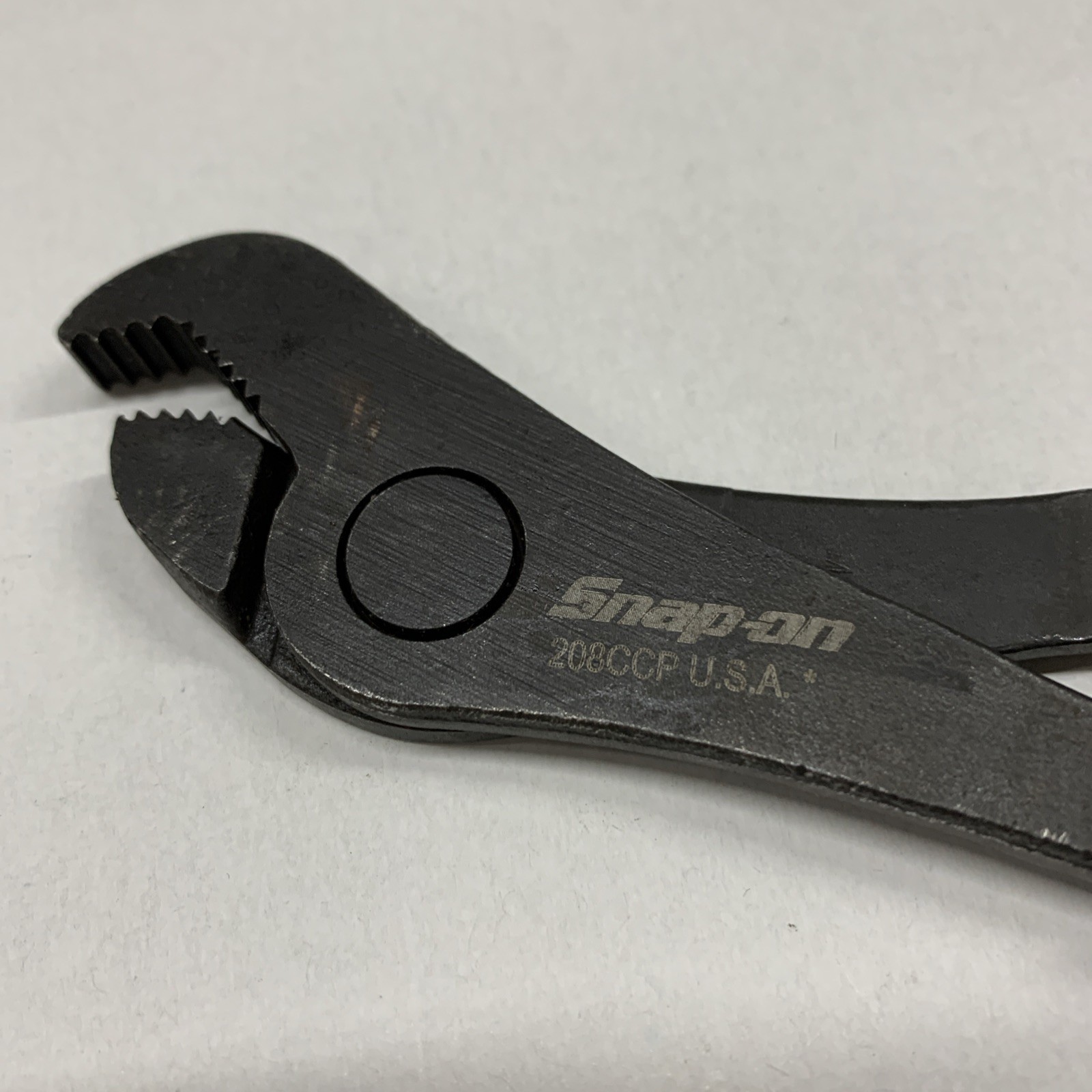 Snap On Tools USA 208CCP RED Soft Grip Angle Nose Battery Terminal Pliers NEW