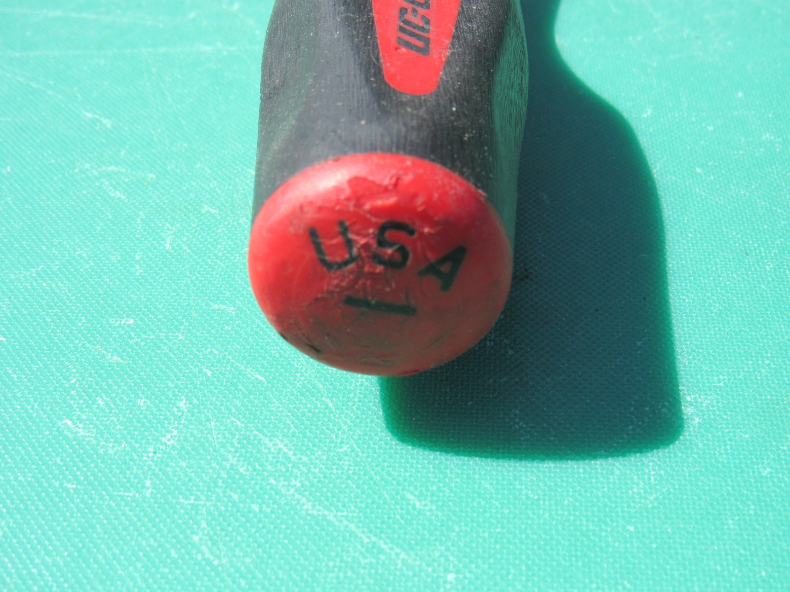 SNAP ON SGD6BR SGD6B RED BLACK HANDLE STRAIGHT / FLAT TIP / SLOTTED SCREWDRIVER