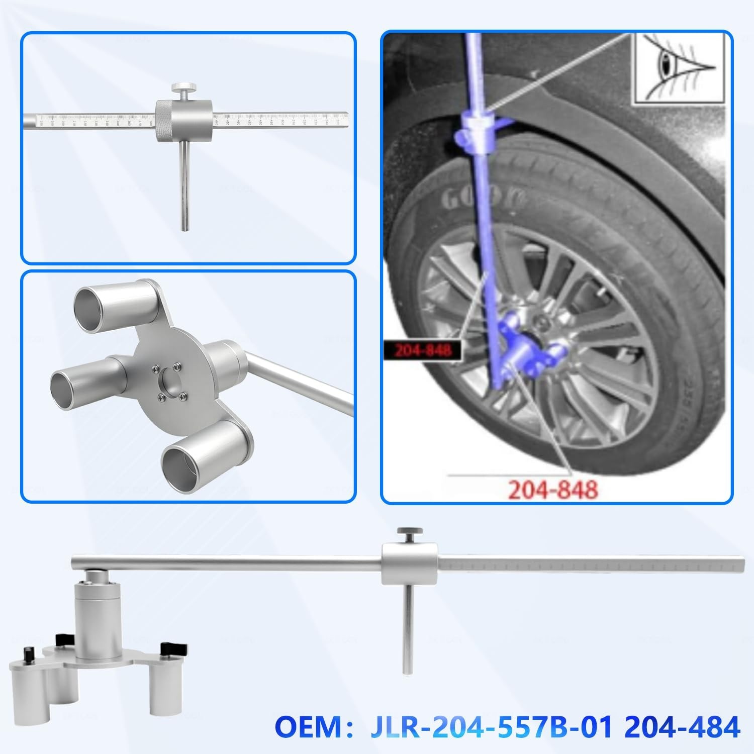 Vehicle Chassis Height Measurement Tool for Land Rover Range Rover Jaguar Repair