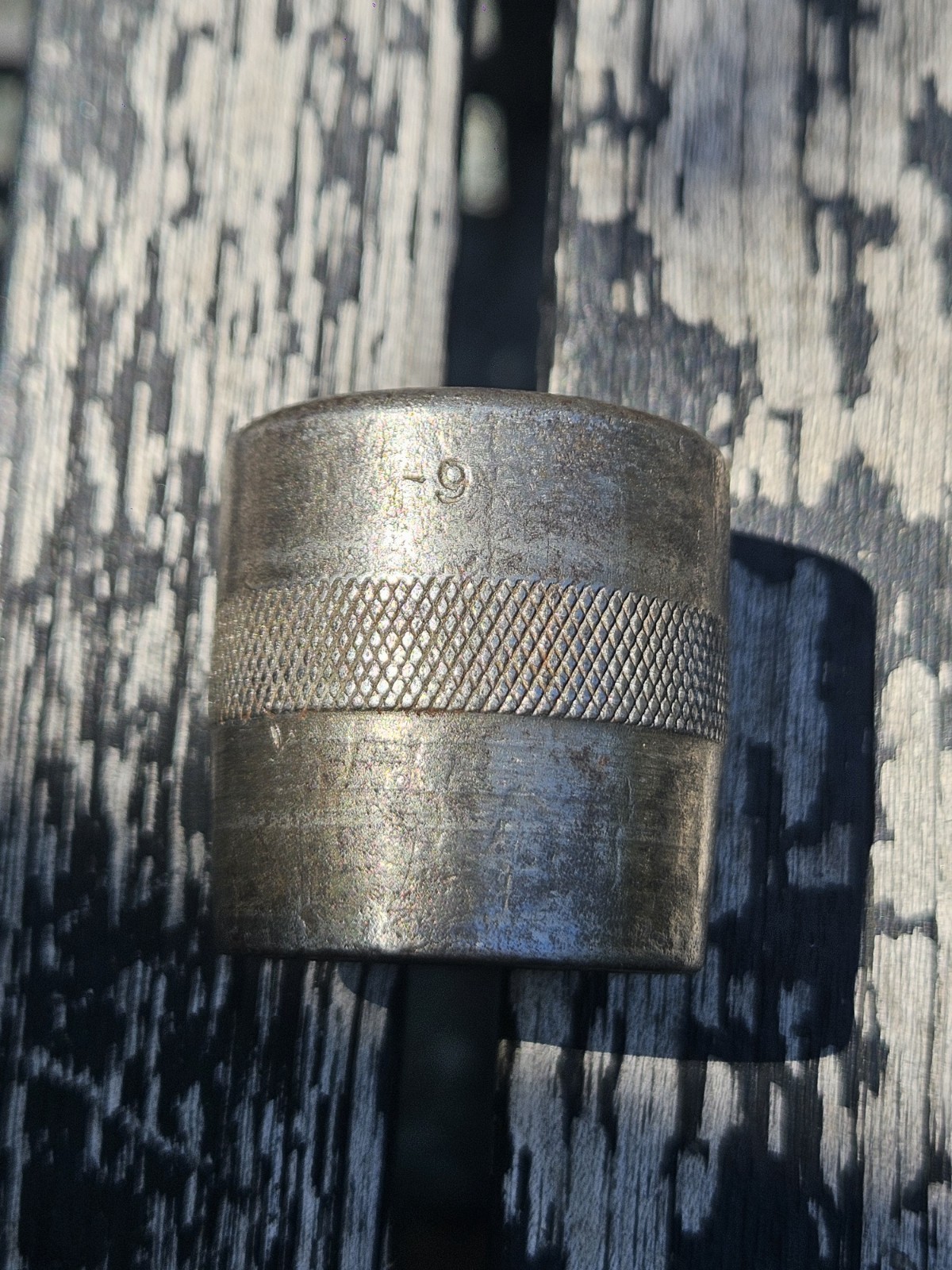 Snap on 1939 58″ Drive , 1″ Socket 6-piont, Knurled, FREE Shipping in USA