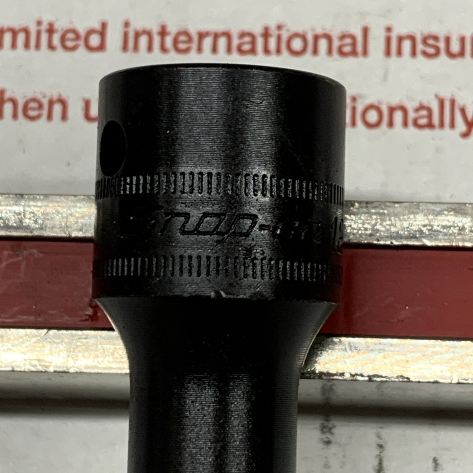 SNAP ON Tools S6160 1/2″ Dr 12-Pt Metric 12 mm Extra-Long Head Bolt Socket NEW