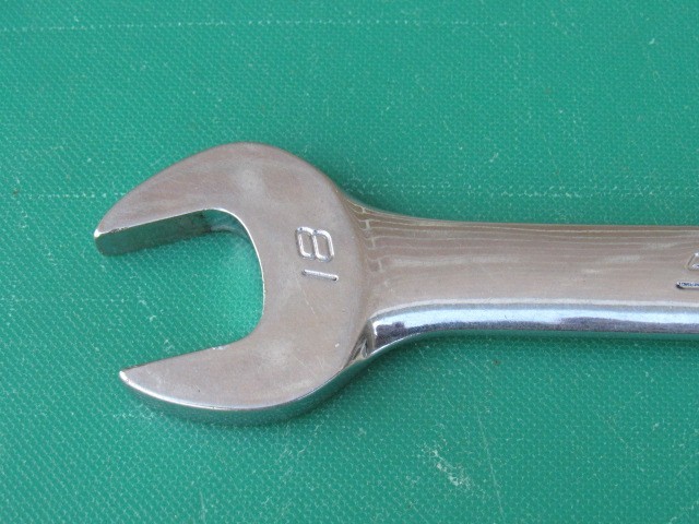 SNAP ON 18MM OEXM18 SHORT 12 POINT OPEN / BOX END METRIC WRENCH 18 MM NEW LOGO