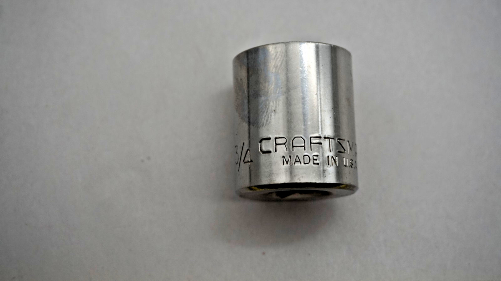Craftsman 44226 1/2″ Drive 3/4″ 8 Point Double Square Socket USA free ship USA