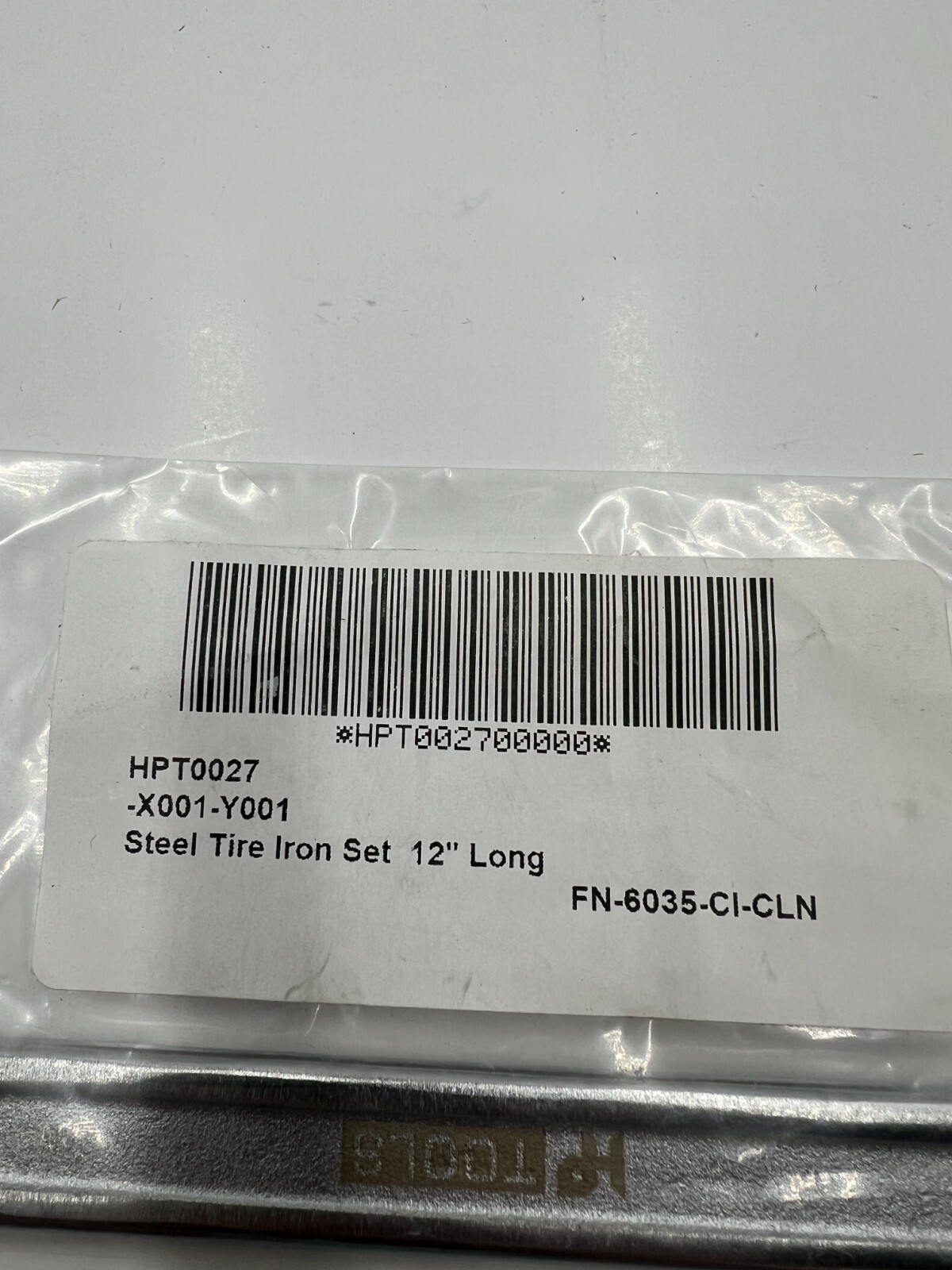 QTY 4 HP Tools Steel Tire Iron HPT0027 FN-6035-CI-CLN 12 inches Long