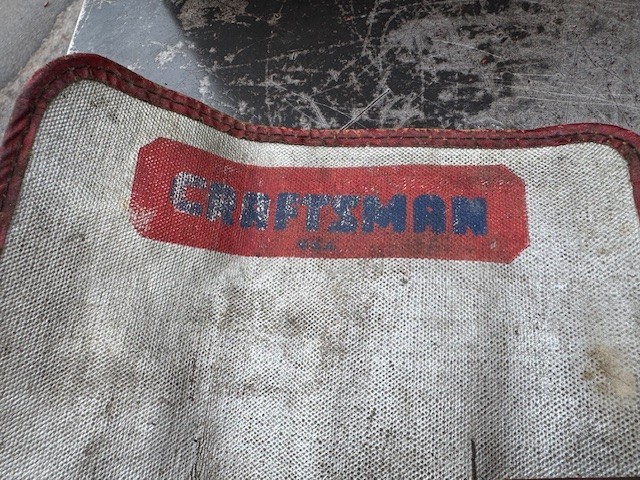 NICE Vintage Craftsman Double Box End Ratcheting Wrench Set With Pouch