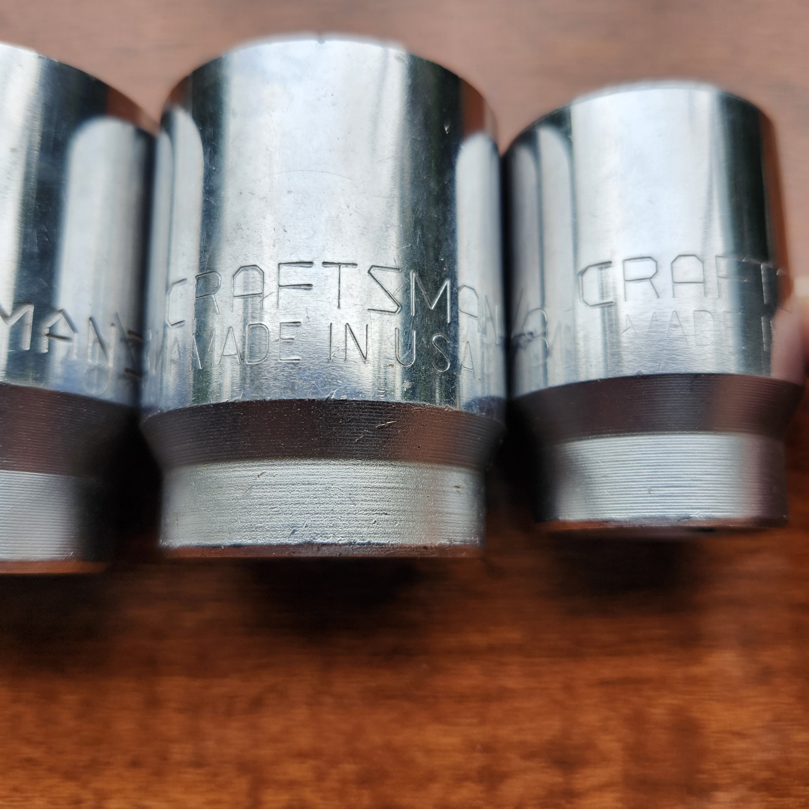 3/4” Drive Socket Lot 8 CRAFTSMAN THORSEN PROTO 2″ to 15/16″ USA Pre-Owned