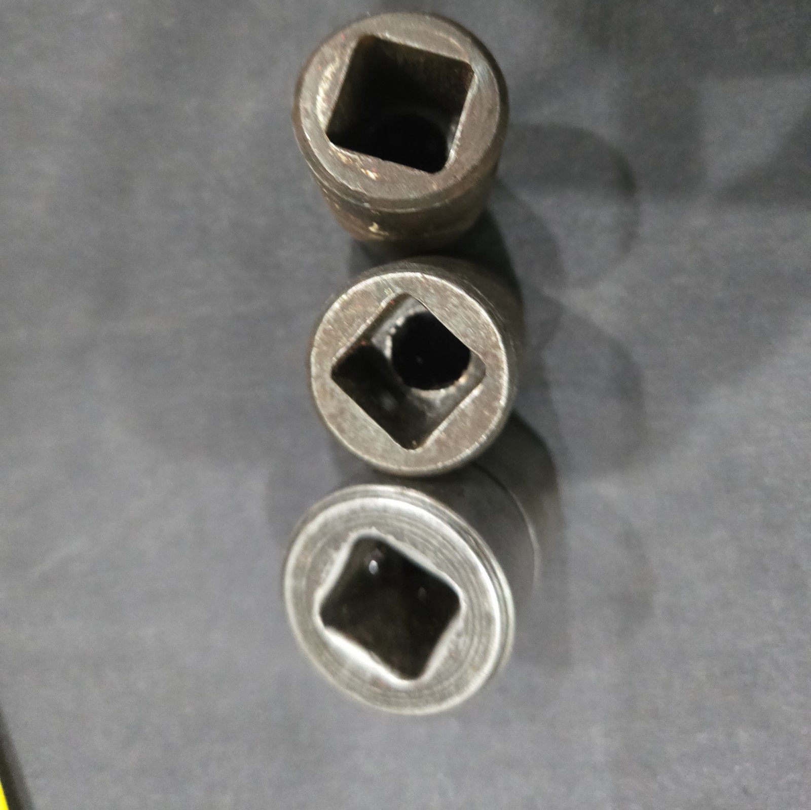 Vintage Proto Shallow Impact Socket Set 3 pc 1/2″ Drive