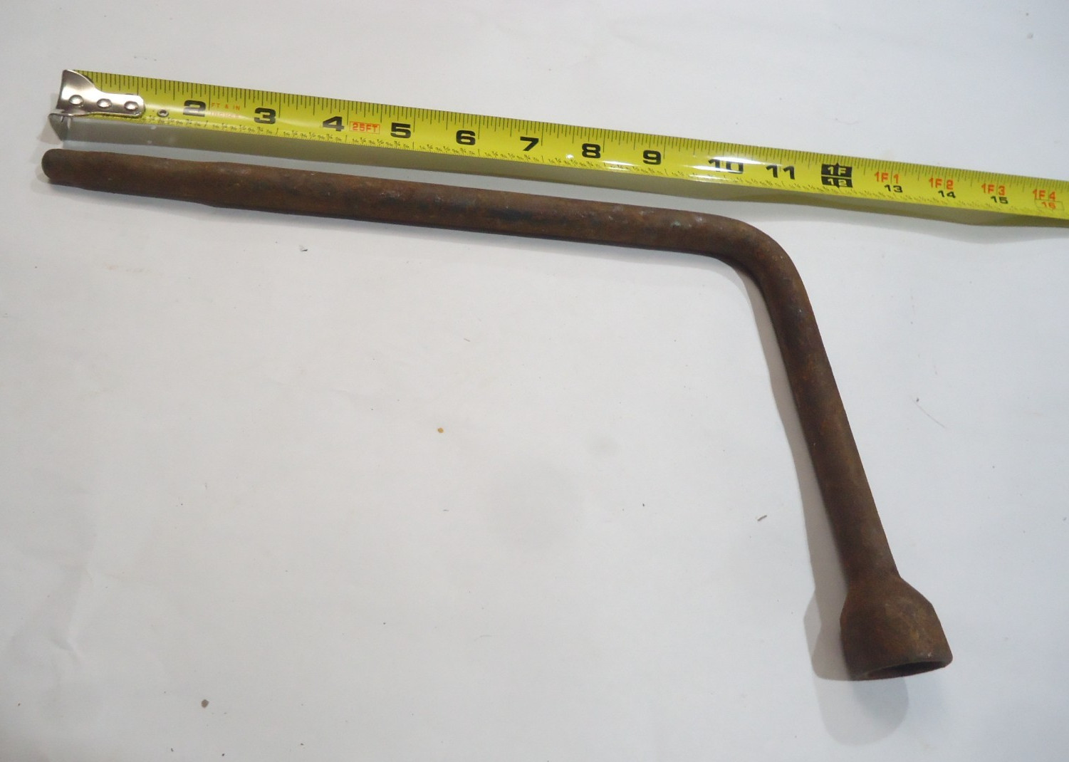 vintage old 3/4″ Six Point Lug Wrench Tire Iron
