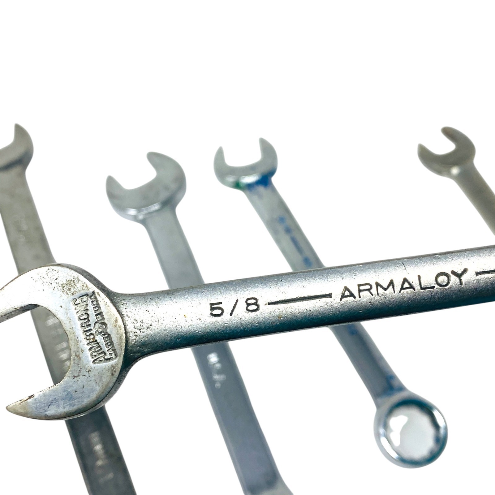 Armstrong Armaloy, Craftsman & Fairmount USA Combination Wrench Lot – 7 pcs Set