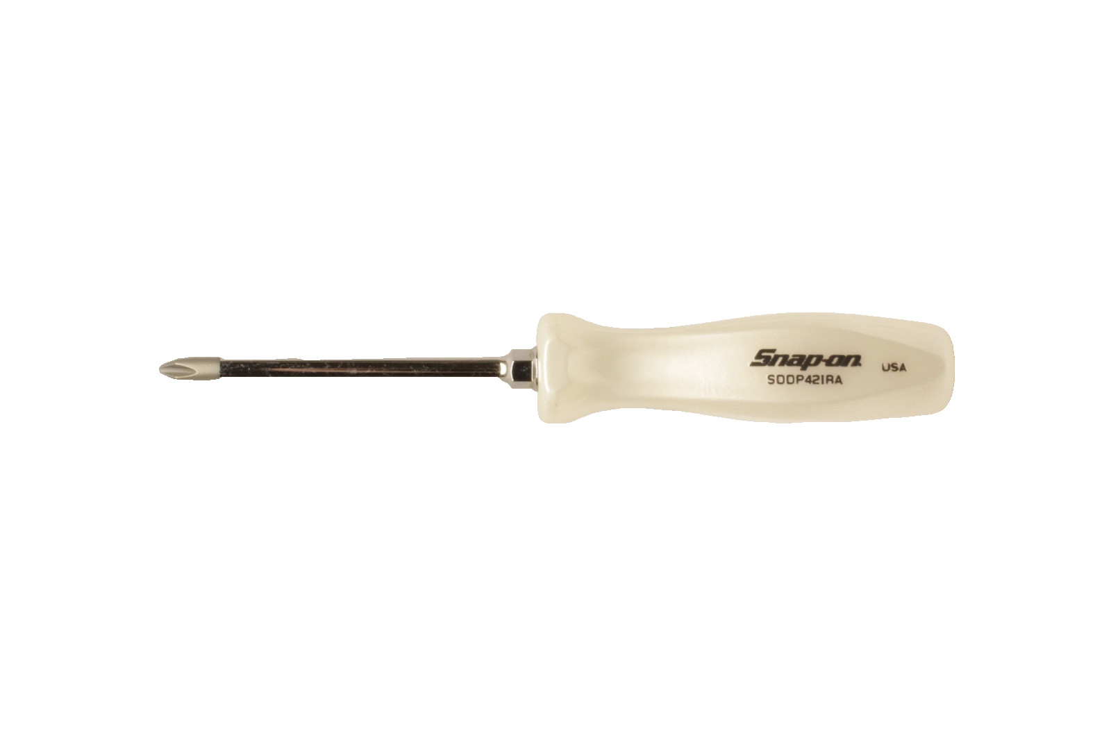 SNAP-ON PEARL WHITE SCREWDRIVER SDD42IRA NEW #2