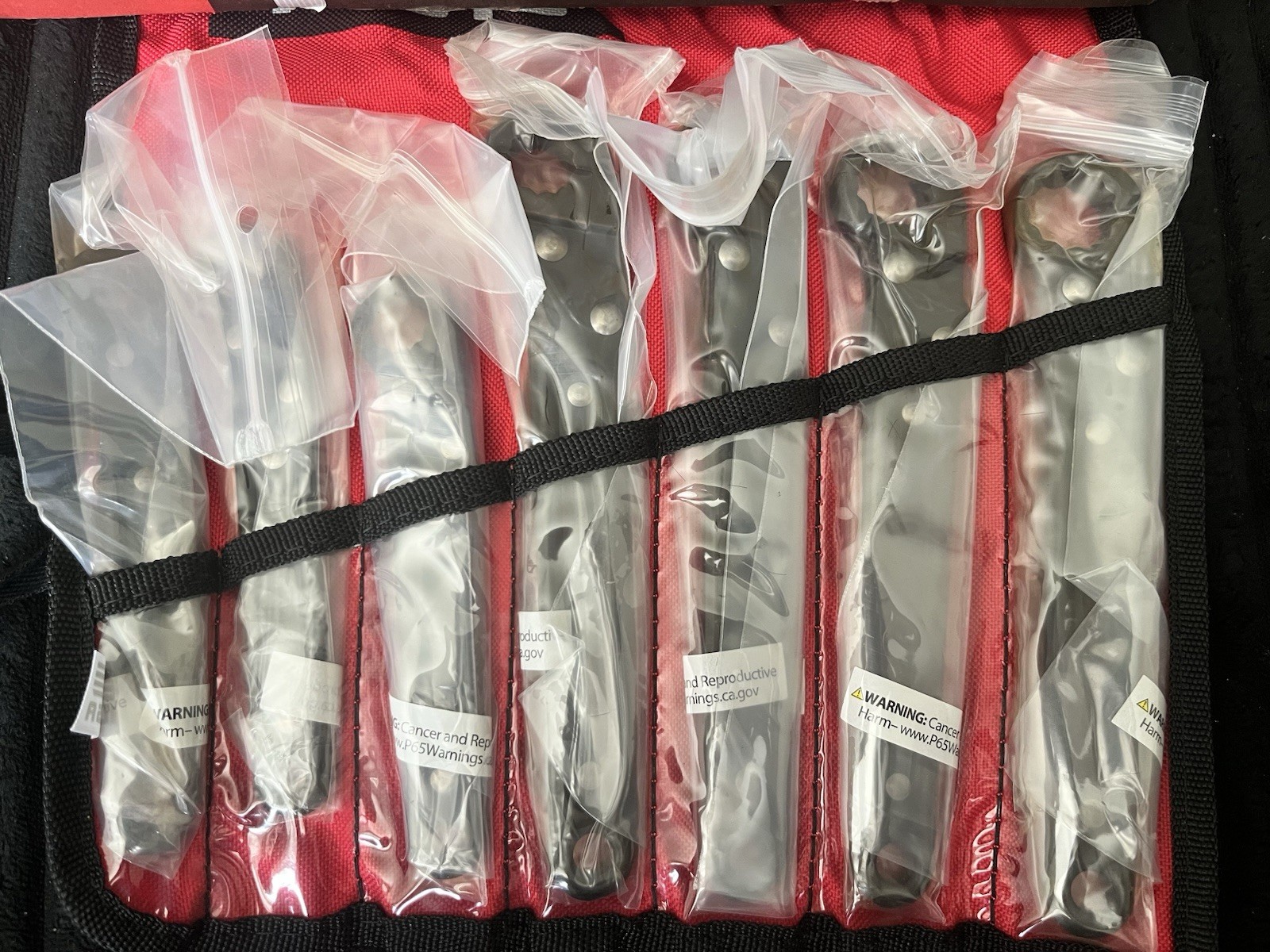 Proto J3800A 7-Piece Ratcheting Flare Nut Wrench Set. Made In USA