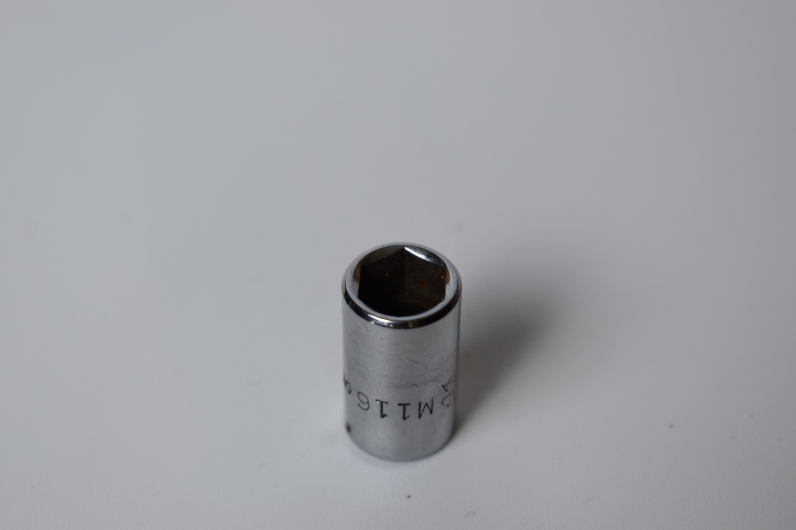 Mac Tools USA M116 11/32″ SAE Shallow Socket 1/4″ Drive 6 point Chrome Finish