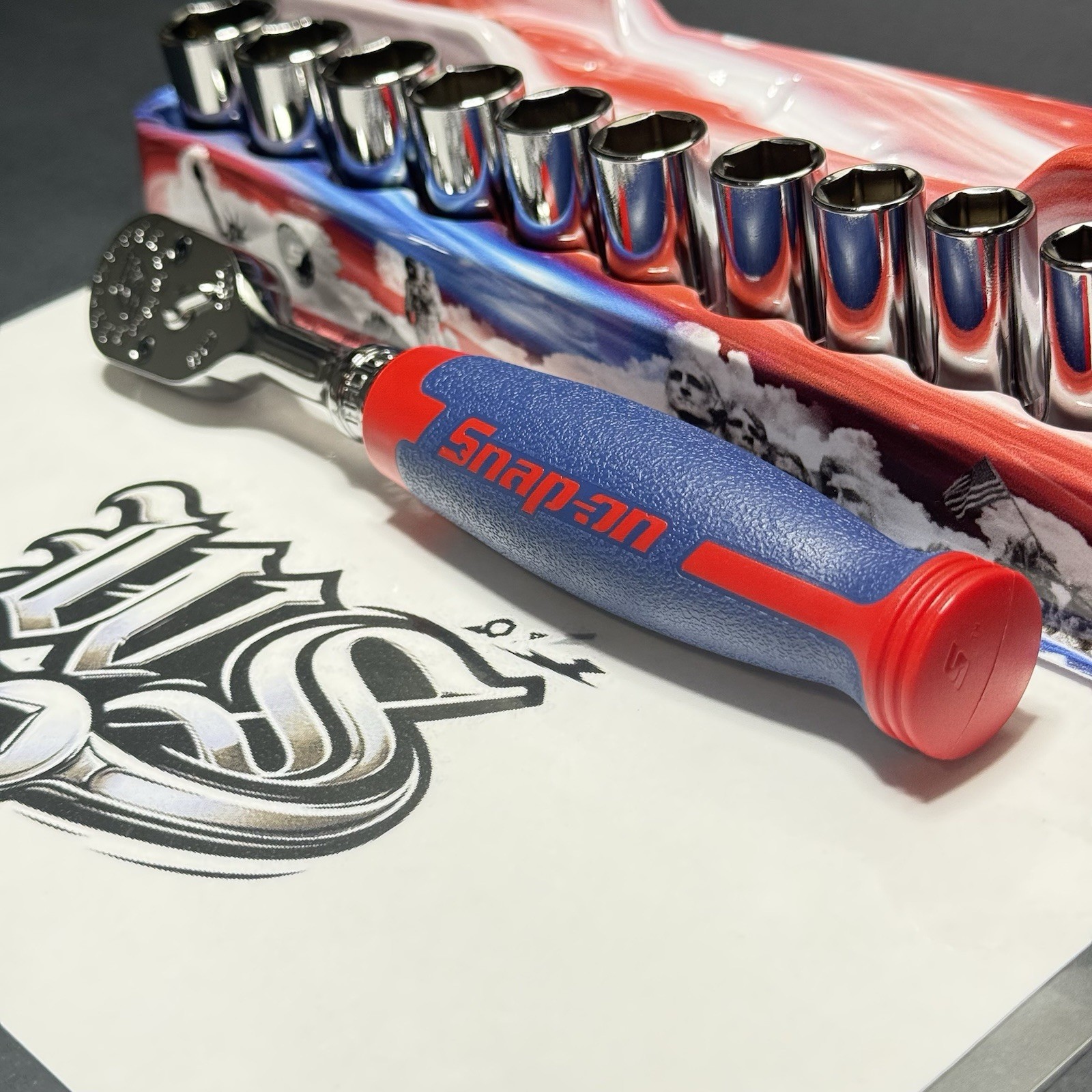 Snap-on USA NEW Special Edition USA 250th Celebration Set 13pc 212FSMS/FHD100AM