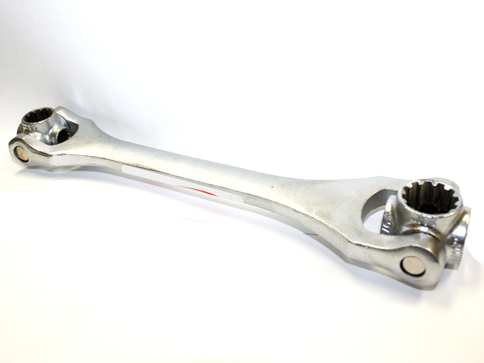 8 in 1 Flexible Dog Bone Multi Functional 12 Point Socket Wrench SAE & Metric