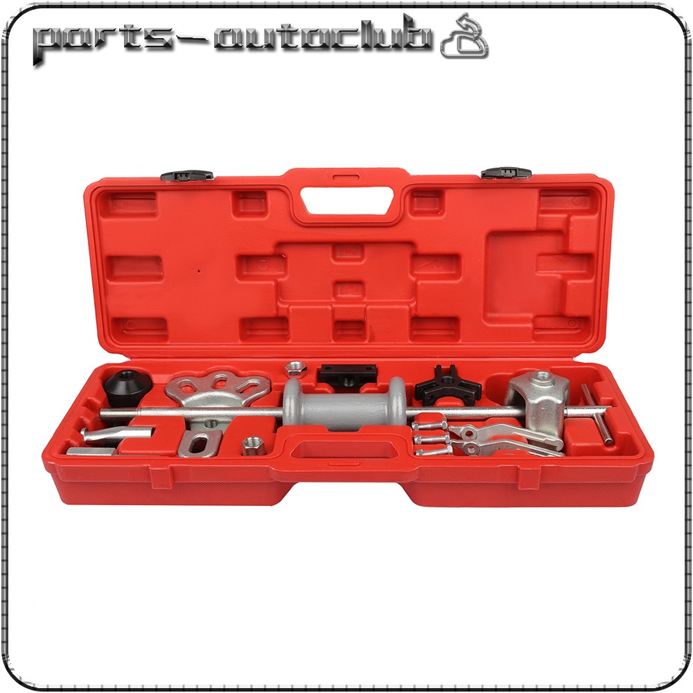 USA Slide Hammer Dent Puller Tool Kit Wrench Adapter Axle Bearing Hub Auto Set