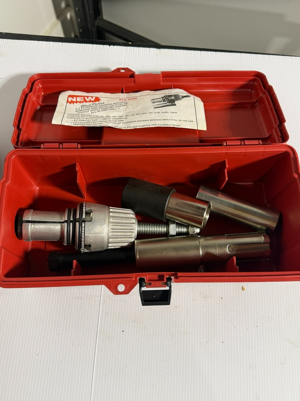 Blue-Point YA481 ATS2200 Transmission Extension Housing Bushing Tool Set