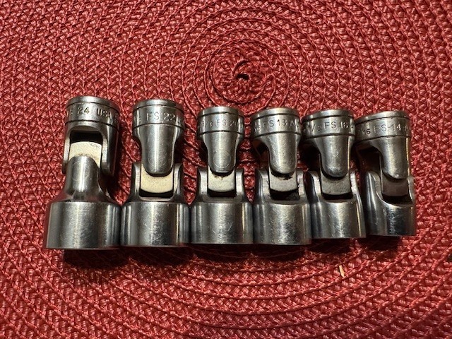 Vintage Snap On FS Swivel Flex Socket Set 3/8″ Drive, 6 Point, 7/16″-3/4″