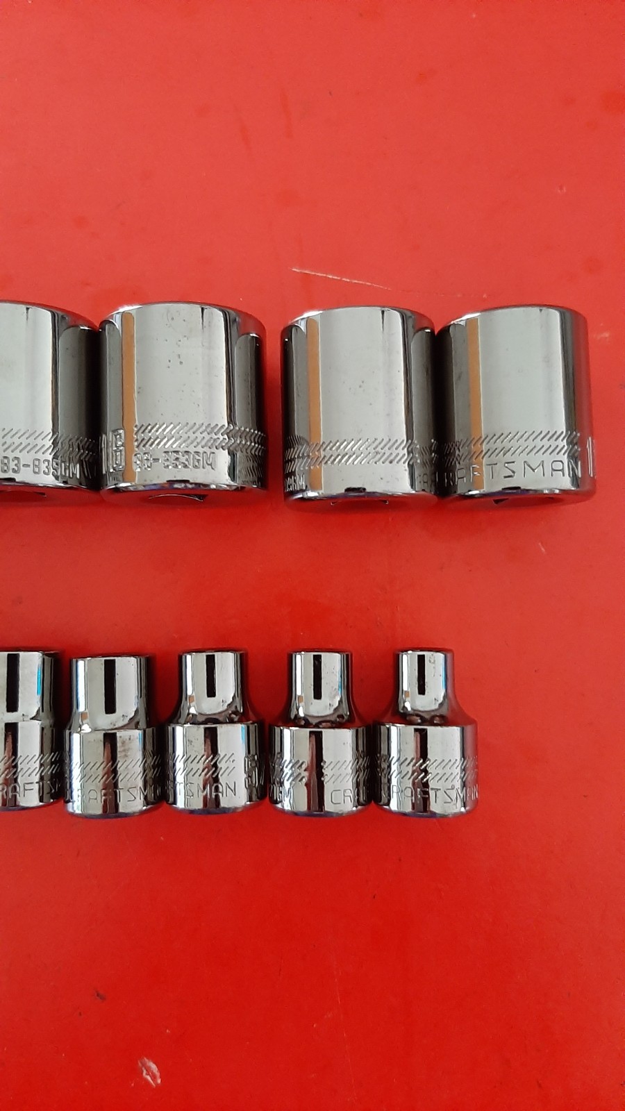 New Craftsman OVERDRIVE 3/8″ Drive SAE 14pc Shallow Socket Set 1/4″ to 1″ 6pt