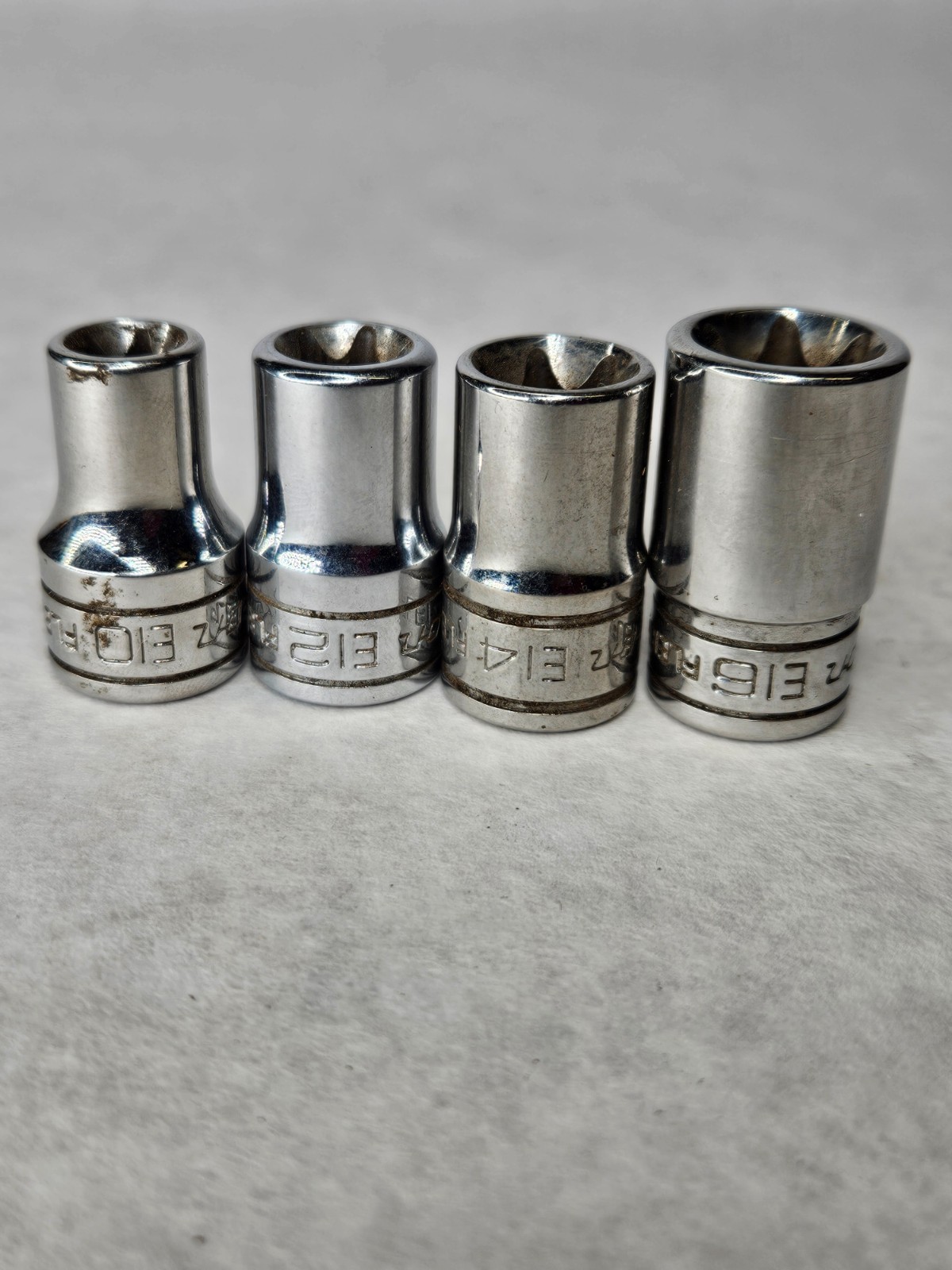 Snap-on FLE100A FLE120A FLE140A FLE160A (E10 E12 E14 E16) Torx Socket Set
