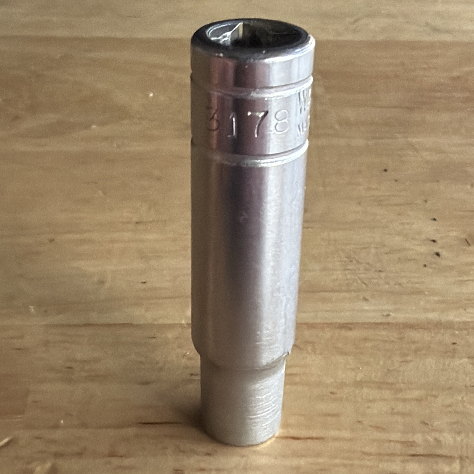 Walden Tools 1/4″ Deep Socket 1/4″ Drive 6 Point 3178 Vintage Made in USA