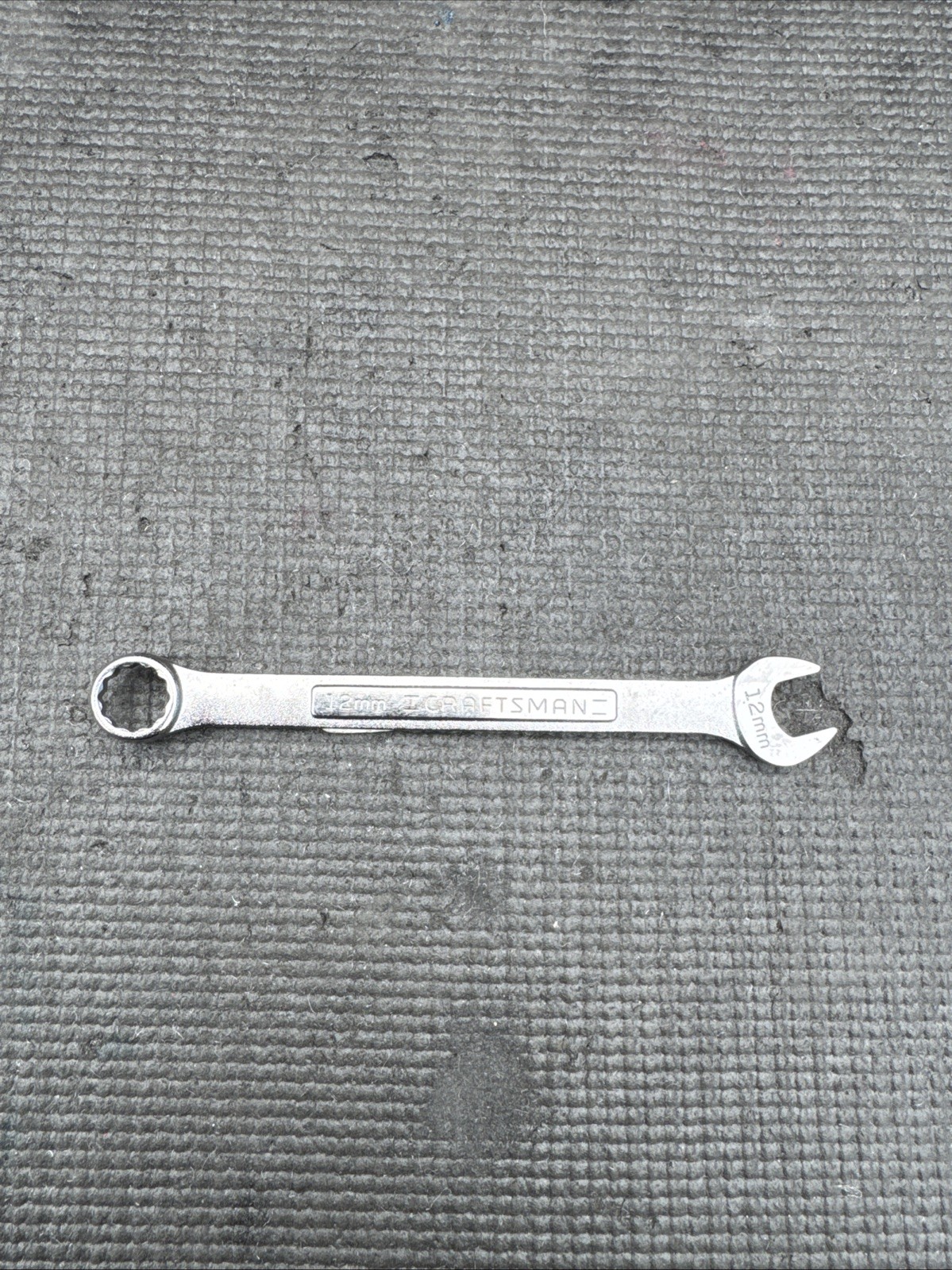 Stickered Sears Craftsman 12MM Combination Wrench Metric VA 42916 USA Nos