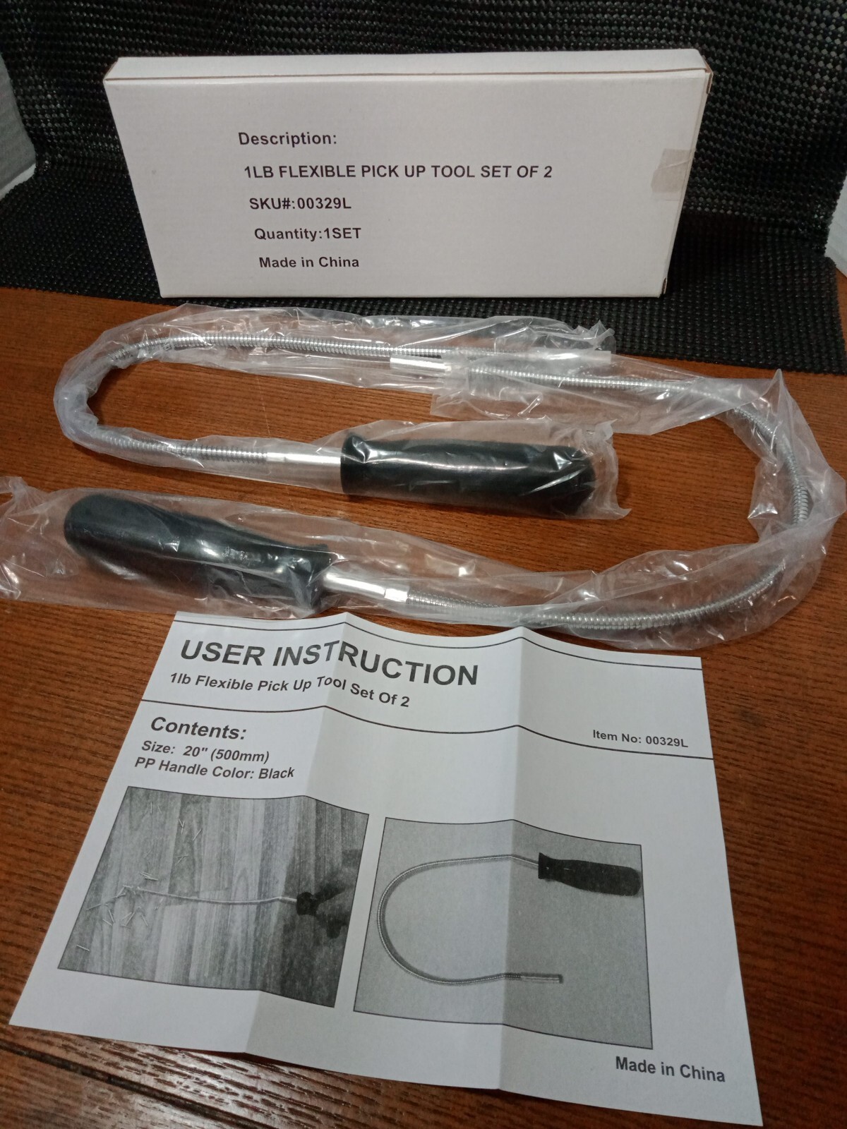 Set of 22″ Flexible Shaft Magnetic Pick Up Tool 00329L