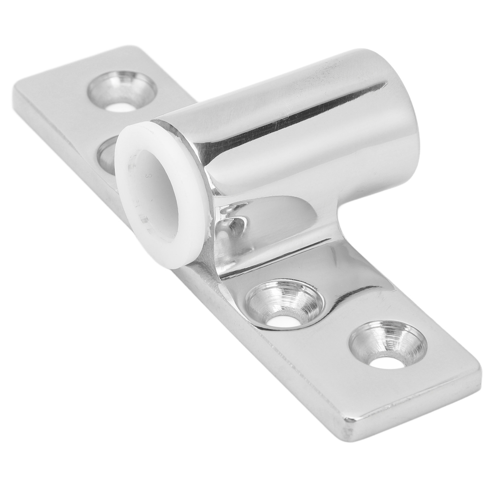 * 1/2in Stainless Steel Oarlock Socket Mirror Polish Finish Side Mount Rowlock