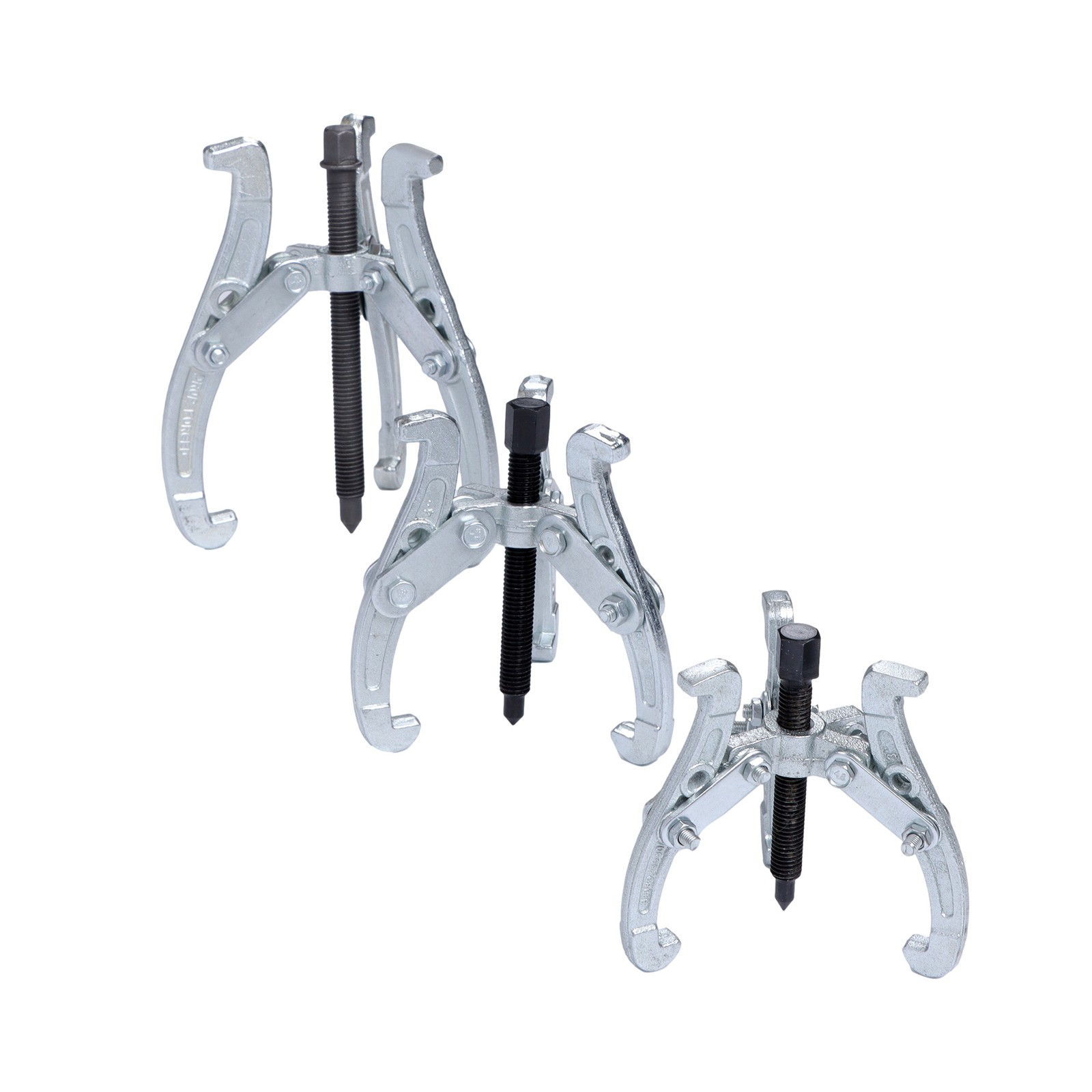 Labwork 3 Jaw Gear Puller Set Bearing Puller Auto Mechanic Gear Pulley 3″4″6″