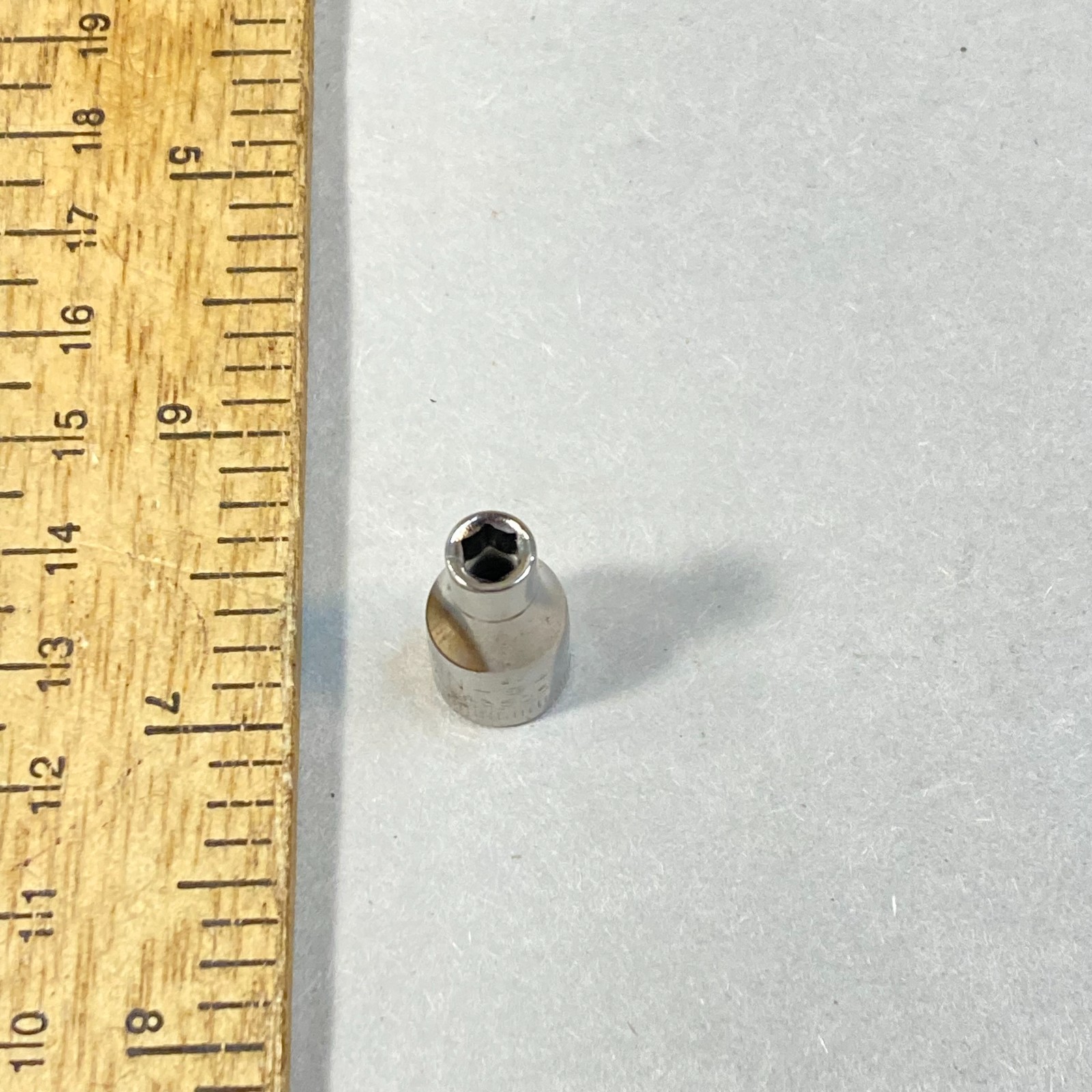 Craftsman 4 mm Socket Metric 1/4″ Drive 6 Point -Inverted G- #43505 USA