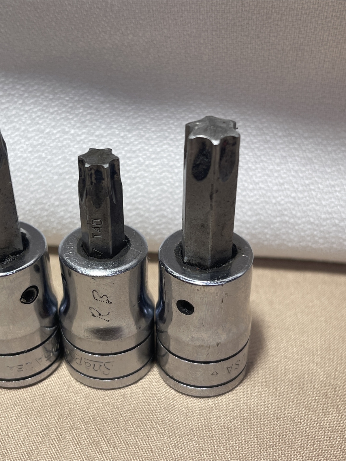 Snap-on Tools USA 3/8″ Drive Torx Sockets LOT/8 Set